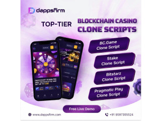 Blockchain Casino Clone Script Available With Free Demo for Startups